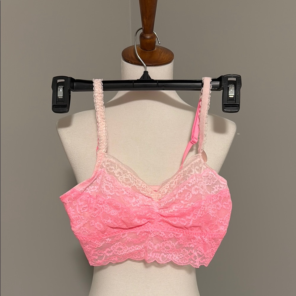 Pink Lace Bandeau
